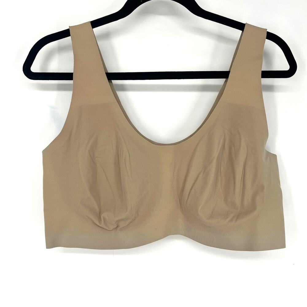 Knix LuxeLift Pullover Bra Nude Beige Wireless Comfort Bra XXXL